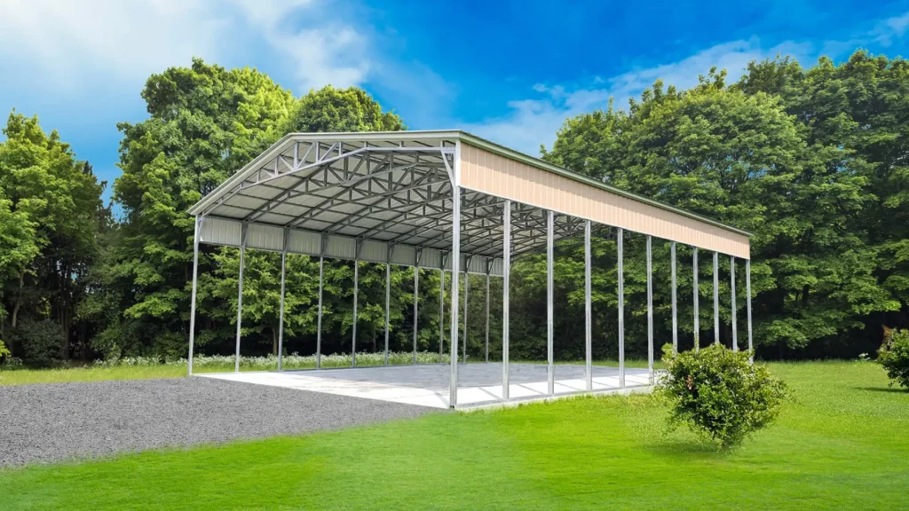 Large commercial metal building — Tidewater Steel Buildings
