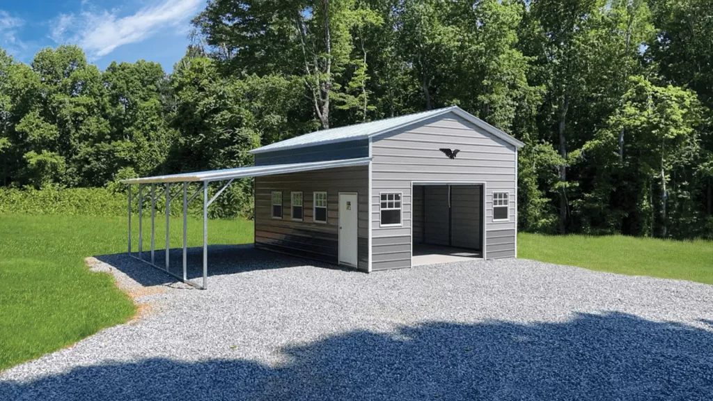 Steel storage building — Tidewater Steel Buildings