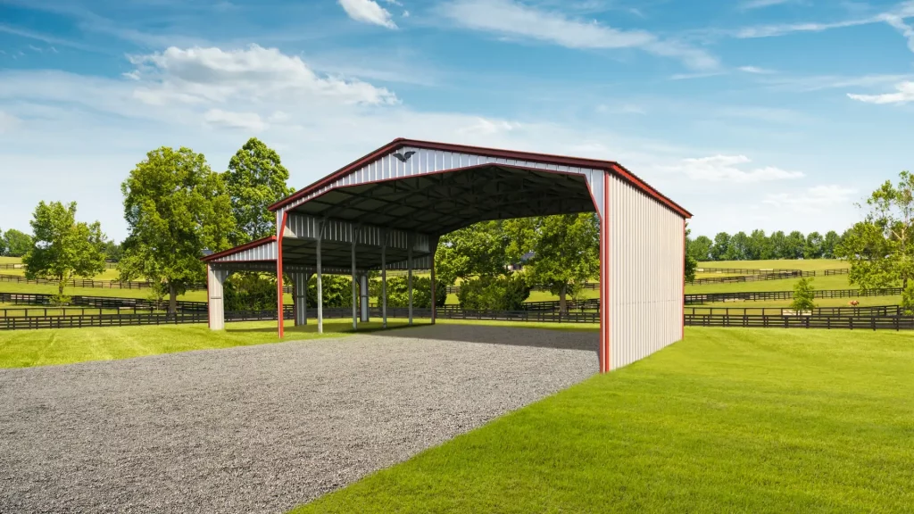 Example photo of a steel building