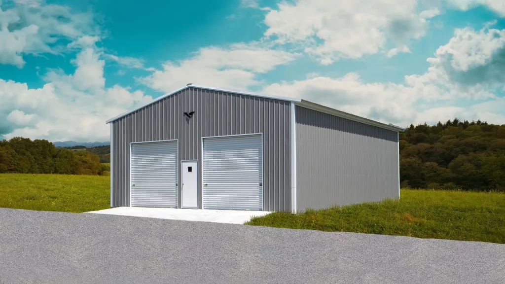 Example photo of a steel building