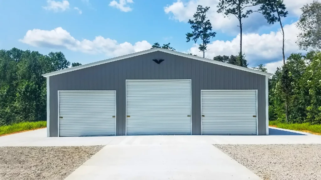 Example photo of a steel building