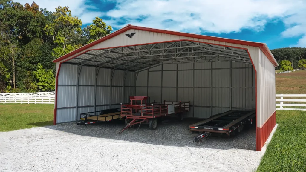 Example photo of a steel building