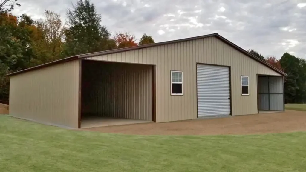 Example photo of a steel building