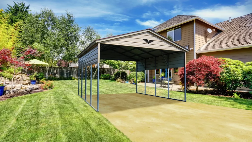 Example photo of a steel building
