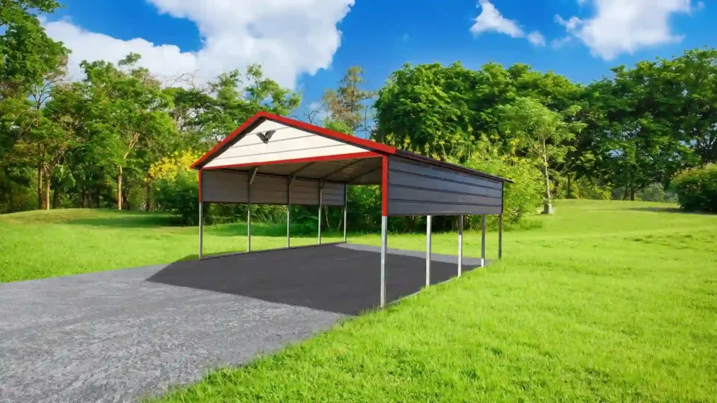 Example photo of a steel building